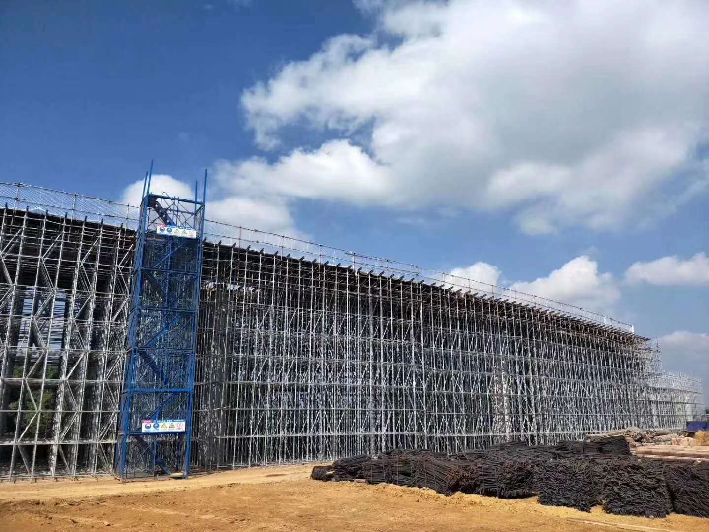 盤扣腳手架搭建周期短，經(jīng)濟(jì)效益好！